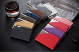 Business ID Credit Card Holder For Women Men Fashion Brand Metal Aluminum Card Wallet Case PU Leather Tarjetero Porte Carte