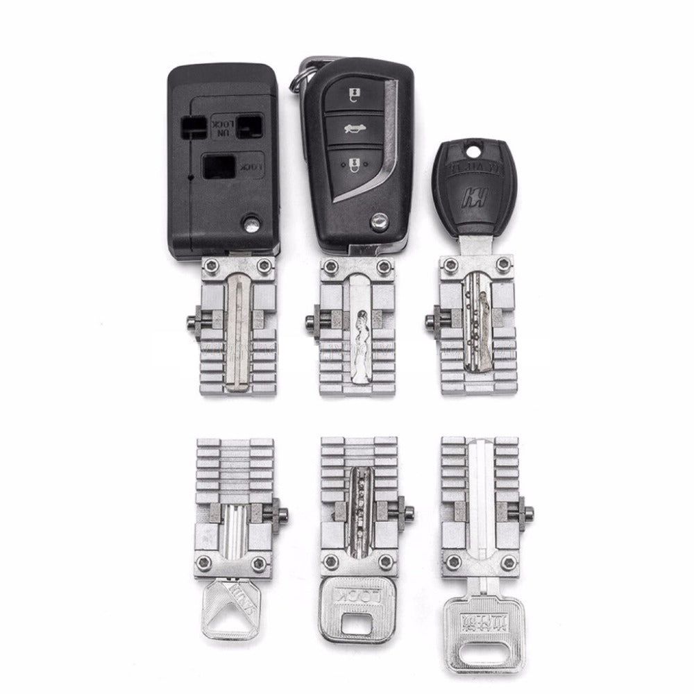 Key Clamping Fixture Duplicating Cutting Machine For Car Key Copy Tool Universal JUL19 Dropship Main image