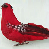 DIY Table Bookshell Ornament Mini Craft Birds Artificial Bird Feather Foam Cute Simulation Bird Sparrow Home Decor