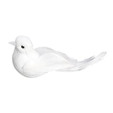 2PCS/lot Cute Artificial Feather Birds Bundled Foam Pigeons with Claw Photo Props Home Decoration