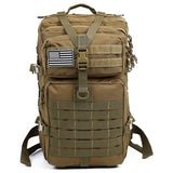 40L Tactical Assault Pack Backpack Molle Waterproof Bug Out Bag Small Rucksack for Outdoor Hiking Camping Hunting sac a dos