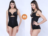 Shoulder Strap Waist Trainer Slimming Belt Vest Corset Women Zipper Hook Body Shaper Waist Cincher Slimming Weight Loss