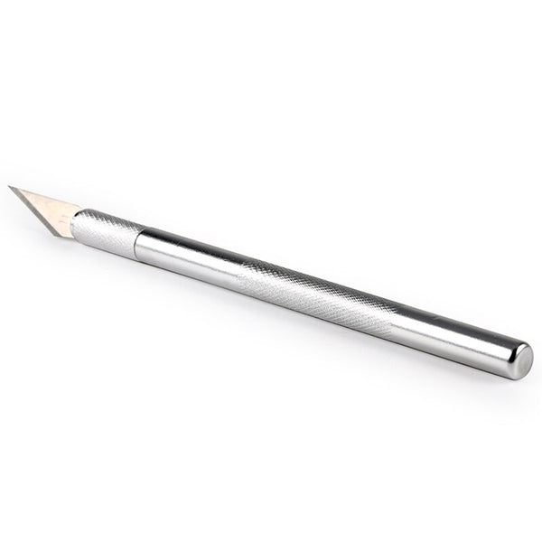Metal Handle Scalpel 9 Blades Knife Wood Paper Cutter Craft Pen Knives Engraving Knife DIY Repair Hand Tools