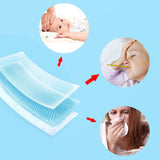 10bags Cooling Patches Baby Fever Down Medical Plaster Migraine Headache Pad Lower Temperature Ice Gel Polymer Hydrogel D1731
