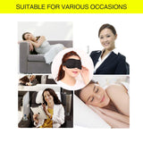 3d eyeshade Sleep Masks Relaxing Sleeping Eye Mask Eyeshade Cover Shade Soft Portable Blindfold Travel Eye patch 1Pcs