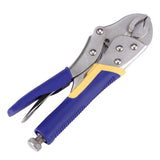 Carbon Steel Welding  Plier Tool Adjustable Jaw Pliers C Clamp Locking Mole Vice Grips Forceps Woodworking Clips Hand Tool