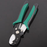 Hand Tools 8" Wire Stripper Cable Cutting Scissor Stripping Pliers Cutter 1.6-4.0mm Multi Tool High-carbon Steel