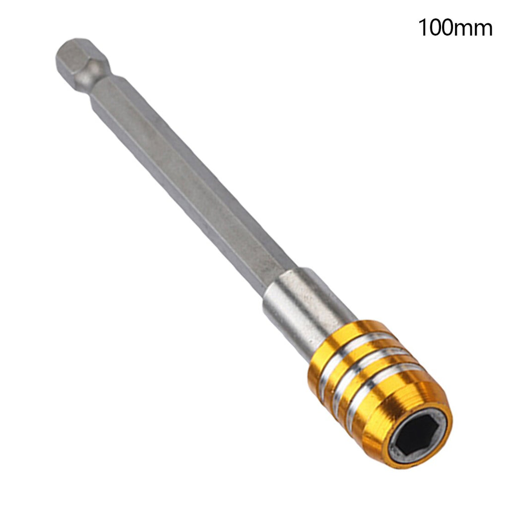 1/4" Hex Shank Drill Bit Holders Quick Release Magnetic Screwdriver Bit Holder 60mm/100mm/150mm