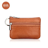 Fashion Leather Wallet Women Men Multi Functional zipper Leather Coin Purse Card Wallet Coin Purse Pouch Key Holde cartera mujer