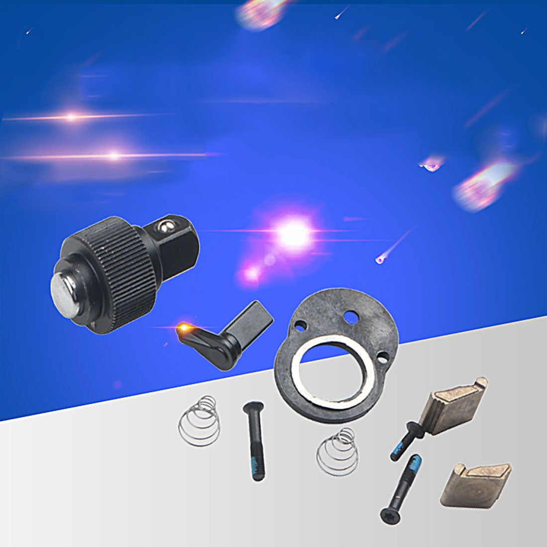1/4" 3/8" 1/2" 72 Teeth Ratchet Socket Wrench Repair Accessories Ratchet Wrench Part Kit Hand Tool  Repair Kit Main image