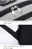 Men Multifunction Anti Theft Backpack 15.6" Inch USB Charging Laptop Backpacks Waterproof Schoolbag Business Travel Bags for Men