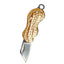 Mini Portable Knife Fold Camping Folding pocket Keychain Outdoor tool Self-defense Peanut knife EDC tool NEW