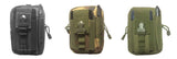 Men waist bag Casual Durable waist pack Belt Canvas Multifunction Military Bag Zipper Waterproof Waist Bag for Outdoor Wear