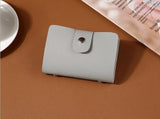 New PU Leather Function 24 Bits Card Case Business Card Holder Men Women Credit Passport Card Bag ID Passport Cover Card Wallet