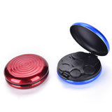 Fashion Aluminum & pp Euro Coin Purse Coin Box Notecase with Built-in Cosmetic Mirror Cute Multi-colors Mini Bag Carteira