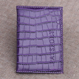 Fashion Passport Holder Protector women men Wallet Business Card Soft Passport Cover Leather Carteras Mujer