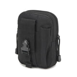 Men waist bag Casual Durable waist pack Belt Canvas Multifunction Military Bag Zipper Waterproof Waist Bag for Outdoor Wear