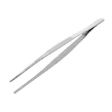 5 Sizes Toothed Tweezers Barbecue Stainless Steel Long Food Tongs Straight Home Medical Tweezer Garden Kitchen BBQ Tool