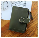 Women Wallets Small Fashion Brand Leather Purse Women Ladies Card Bag For Women  Clutch Women Female Purse Money Clip Wallet