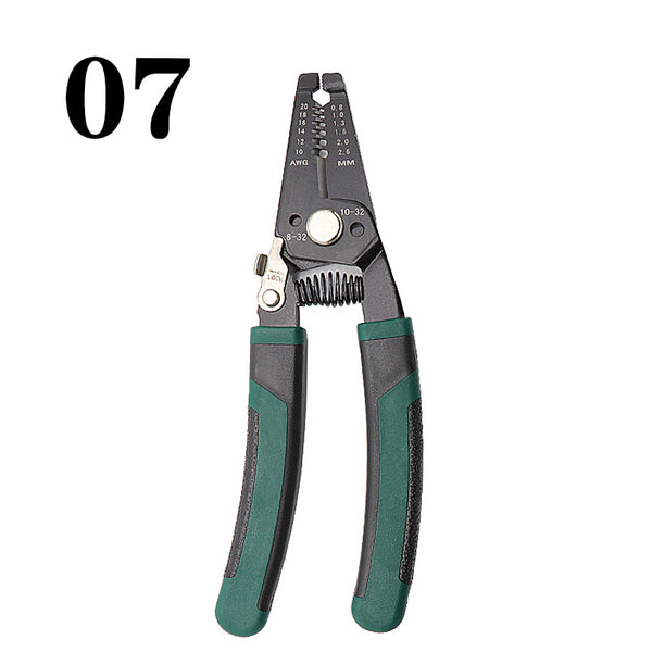 Wire Stripper Decrustation Pliers Multi tool Repair Tool Pliers Cable Wire Stripping Pliers Crimping Tool Pliers Combination