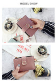 Women Wallets Small Fashion Brand Leather Purse Women Ladies Card Bag For Women 2019 Clutch Women Female Purse Money Clip Wallet