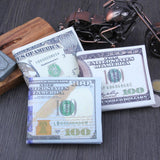 Men Women Bifold Three Options PU Wallet ID Credit Card Storage Holder Purses Fashion Money Clips Dollar Organizer Carteras