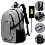 Male Backpack Bag Brand 15.6 Inch Laptop Backpack Notebook Mochila escolar For Men Waterproof Back Pack School Bag For Teenagers