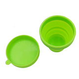 Menstrual Sterilizing Cup Collapsible Silicone Cup flexible to clean Menstrual Cup Recyclable Camping Foldable Sterilizer Cup