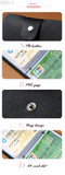 New PU Leather Function 24 Bits Card Case Business Card Holder Men Women Credit Passport Card Bag ID Passport Cover Card Wallet