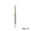 1pc M2/M2.5/M3/M3.5/M4/M5/M6 Titanium Coated Hand Tap HSS Metric Straight Flute Thread Screw Tap
