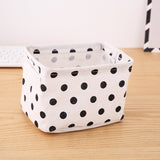 DIY Desktop Storage Basket Sundries Underwear Toy Storage Box Cosmetic Book Organizer Stationery Container Laundry Basket