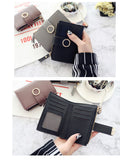 Women Wallets Small Fashion Brand Leather Purse Women Ladies Card Bag For Women  Clutch Women Female Purse Money Clip Wallet