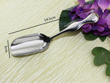 1Pc Stainless Steel Tea scoops Minimalist Teaspoon Tea Powder Scoop Flower Tea Spoons Kitchen Accessories Tools