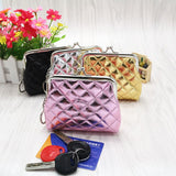 Small Coin Purse Women's Purse Leather Wallet Portfolio Female Pouch Wallet Card Holder Mini Clutch Money Bag #A9