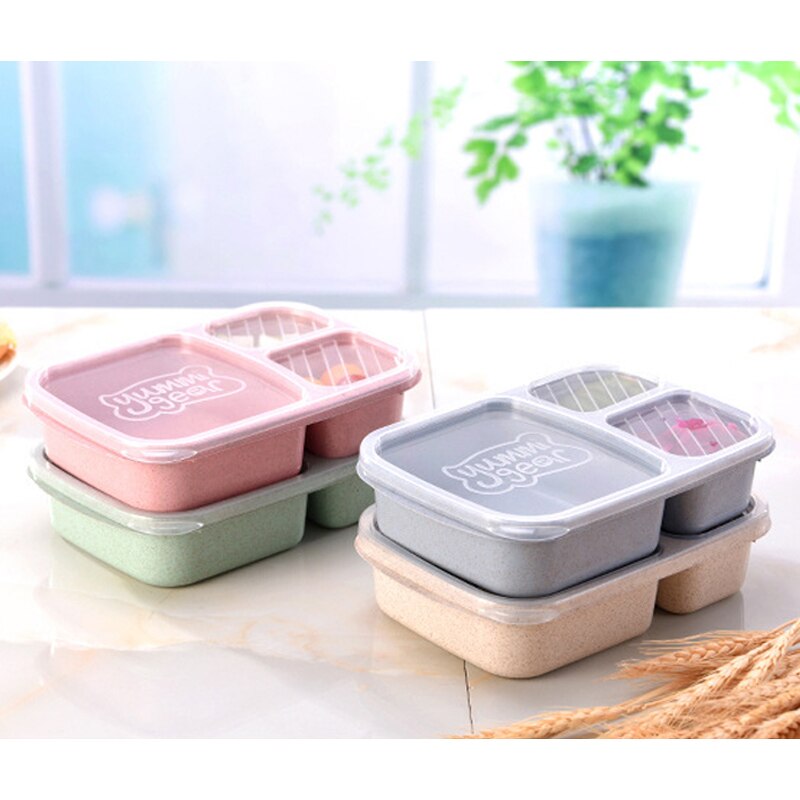 New Natural Material Lunch Bento Box Food Heated Thermos Container For Children Adults Kid Kitchen Dining Tools Secondary image
