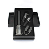4 PCS Red Wine Opener Set Wine AIr Pressure Corkscrew Gift Set Screw Out Tool Home Kitchen Pouring Stopper Gift Set