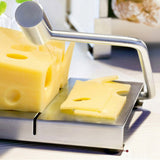 Stainless Steel Cheese Slicer Cheese Cutting Boards Butter Cake Cutter Knife Durable Kitchen Dessert Baking Cheese Tool