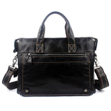 Messenger Bag men's genuine leather men shoulder bag Casual Male briefcases laptop Crossbody bags for men handbags