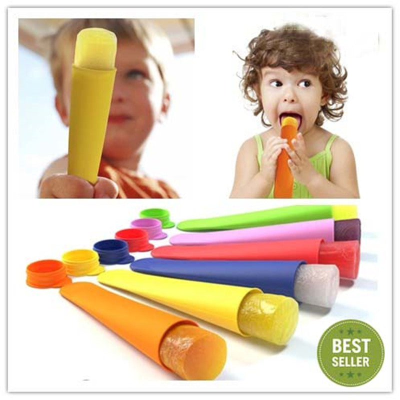 Hot Silicone Popsicle Mold / Ice Pop Molds / Ice Cube Tray / Ice Cream Tubs Tools