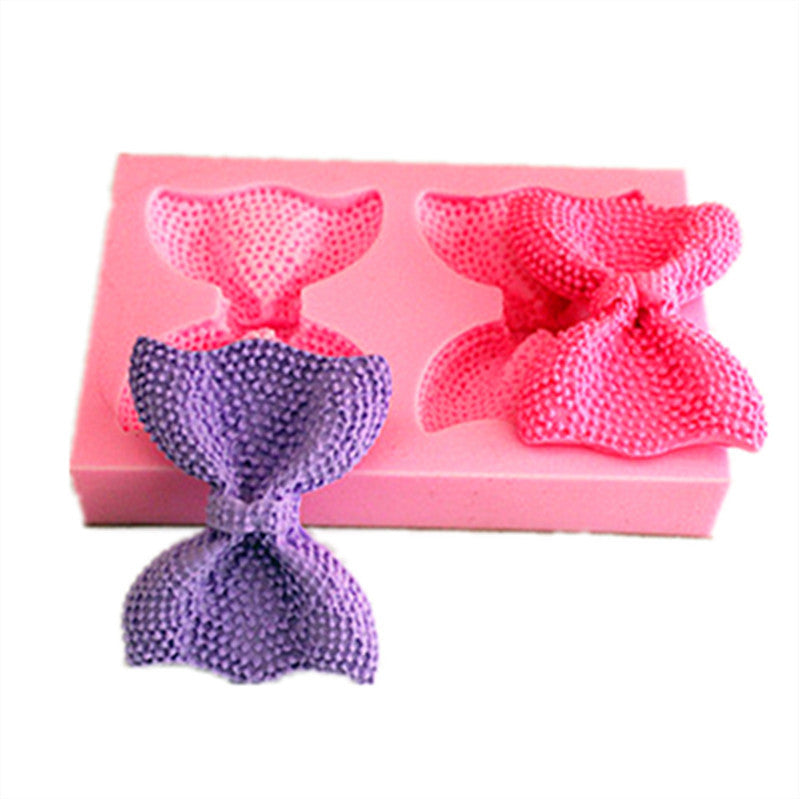 Butterfly Bow 1 pc Cake Mold Silicone Non-Stick Fondant Mold Sugar Craft Mold Chocolate Candy Cake Decoration Baking Tools