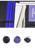 New long wallet European&American style High quality PU leather genuine Multi-functional button Multi-card seat clutch