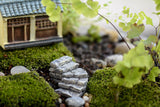 XBJ016 Miniature Decoration 1 pc Cartoon Crafts Garden Bridge Stair Ornament Resin Decor Terrarium Figurines Micro Landscape