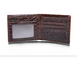 Crocodile pattern men's short wallet leisure wallet High-quality genuine leather Spring and summer new leather wallet