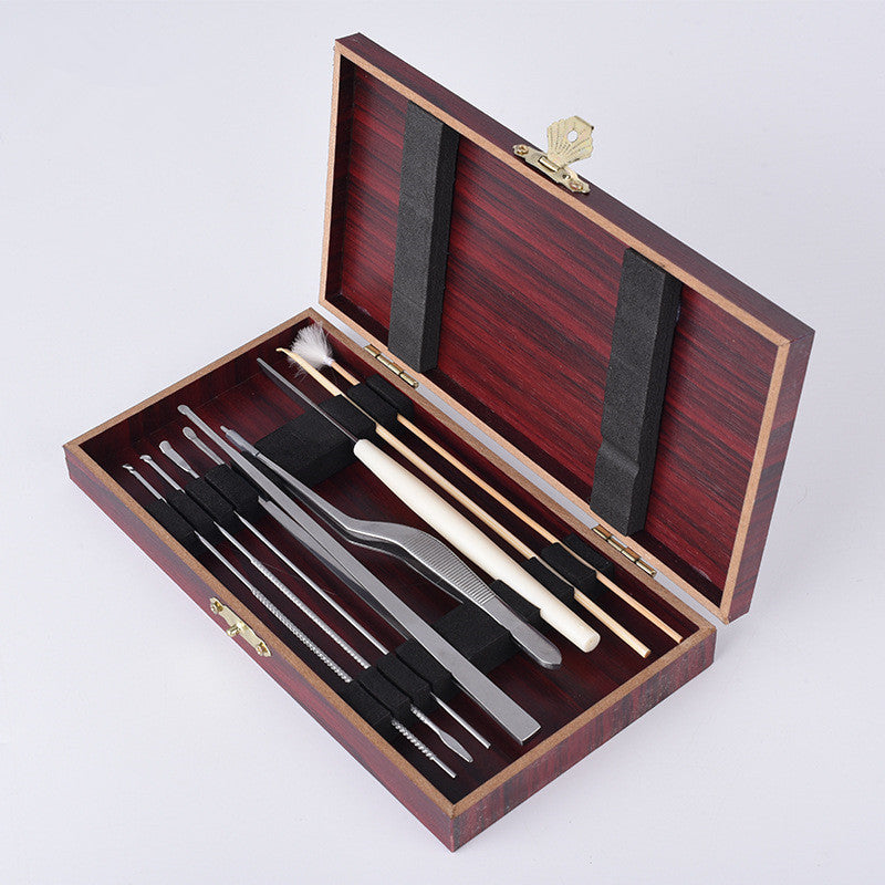 Practical 8pcs Cleaning Set Health Care Tool Ear Pick Ear Wax Remover Cleaner Curette Kit Main image