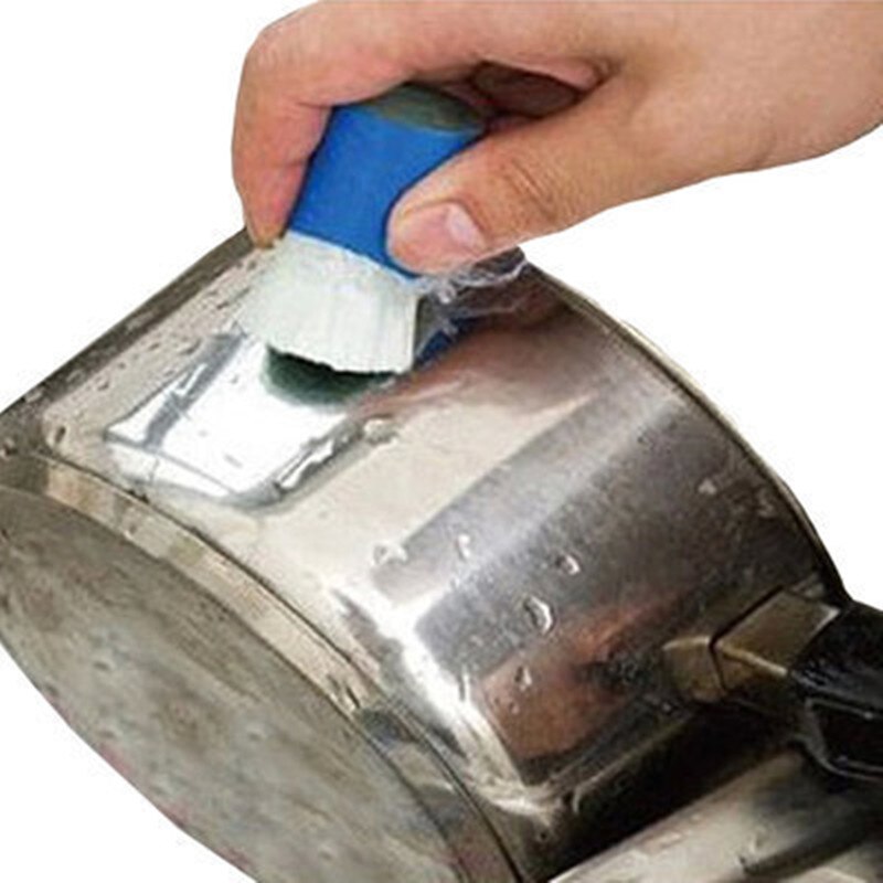 Cleaning Brush Stainless Steel 1 PC Magic Stick Metal Rust Remover Cleaning Stick Wash Brush Pot Kitchen Cooking Tools Main image