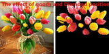 DIY Partial 5D Diamond Embroidery The tulip Round Diamond Painting Cross Stitch Kits Diamond Mosaic home Decoration