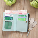 NEW women wallet small Embroidery Zipper Short Wallet Female Coin Purse Card Holders Handbag carteira feminina