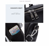 Backpack Female  New Korean Wild School Wind Student Bag Casual Color Letter Backpack Travel Bag