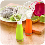 Plastic Fruits Tools Clear Fruit Seeds And Dig Fruit Flesh For Kiwi Cantaloupe Pitaya Mango Plastic Remove Seeds Device