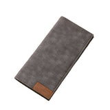 Fashion buttons ultra-thin young High quality PU clutch leather Multi-functional soft leather men's wallet